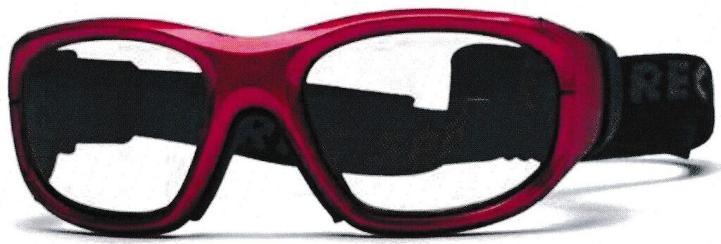 アメリカで開発されたレヂィース向きのハンドボールメガネのご紹介。