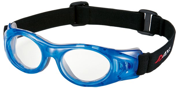 スポーツ時の保護眼鏡としては一番小さいサイズです。