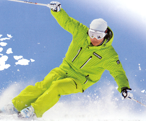 スキーとスポーツビジョン