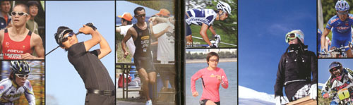 さまざまなスポーツメガネ