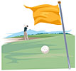 ゴルフのイメージトレーニング視覚化