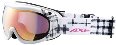 スキー／スノーボード時のメガネ対応のゴーグルAX600