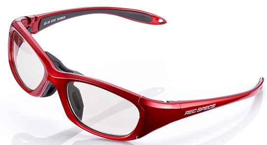 スポーツメガネ保護眼鏡REC - RS50クリムゾン