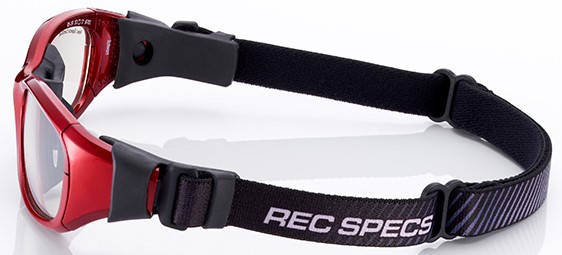 タッチフットボール 、タッチラグビーやフラッグフットボール時の保護眼鏡REC - RS51CMBK