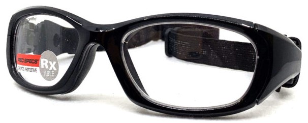 タッチフットボール 、タッチラグビーやフラッグフットボール時の保護眼鏡REC - MX３1 SHBK