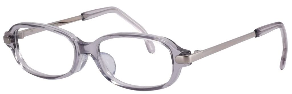 治療眼鏡子ども用コーキP-38スモークグレー