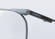 折り畳み眼鏡枠スリムフォールドSF015グレイ
