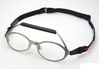 スポーツメガネ剣道用WASHIN面を被るときの眼鏡フレーム