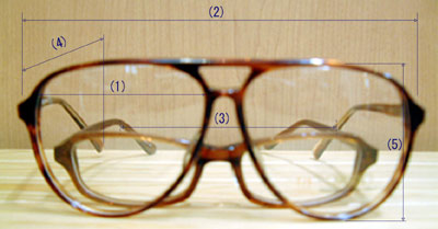 数少ないおしゃれな大きいメガネフレーム、お顔の大きさに合った眼鏡のフレームを設計。