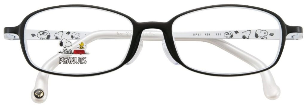 子供メガネ弱視眼鏡フレームSP-61 SNOOPY