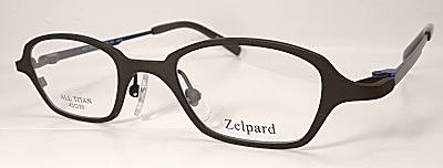 目を大きく見せる設計の強度近視眼鏡枠ゼルパード。