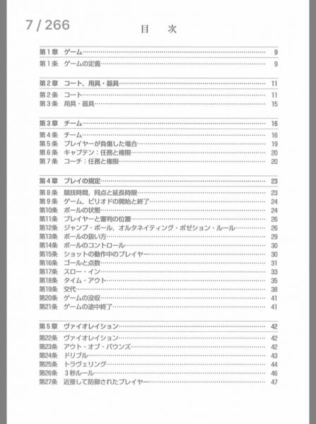 公益財団法人バスケットボール協会の規則