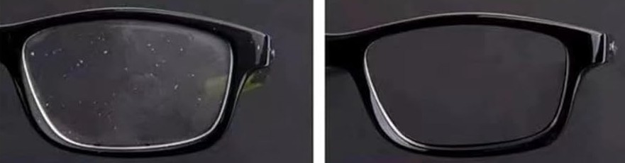 ガラスレンズキズが付きにくい