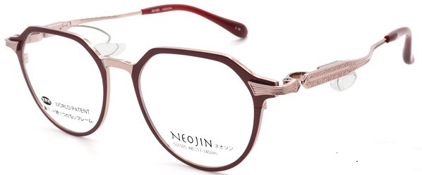 鼻パッドなしメガネ