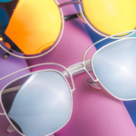 メガネレンズ　ミラーコーティング