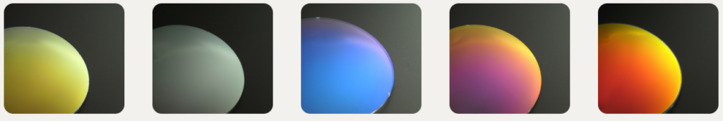 ミラーレンズカラー