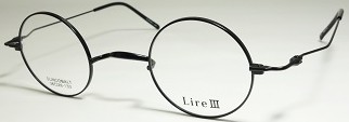 一山丸メガネLireⅢブラック