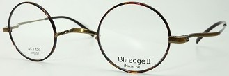 一山丸メガネBlireegeⅡダークグレーマット