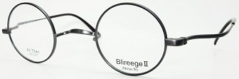 一山丸メガネBlireegeⅡダークグレーマット