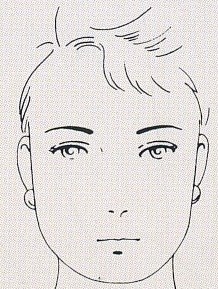 顔の型イラスト