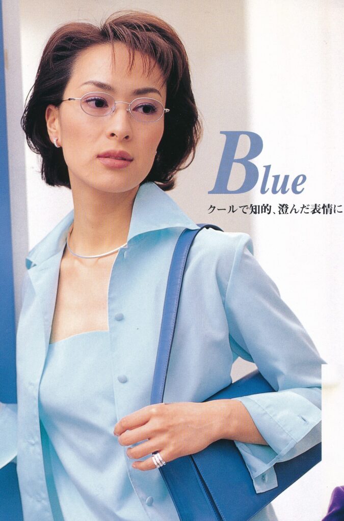メガネレンズカラーBlue15F