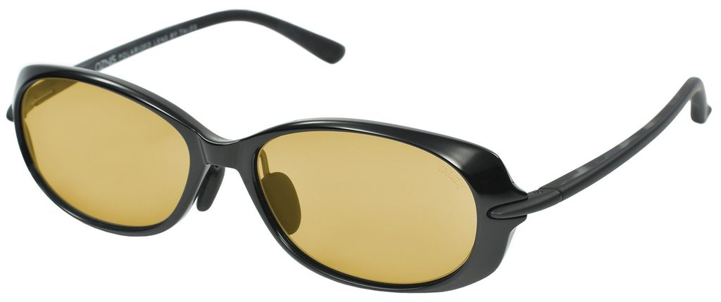 偏光 オズニス FUBO 01GLOSS BLACK × MAT BLACK LUSTER BROWN