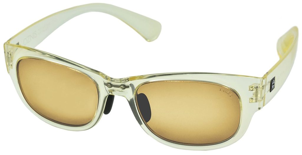 偏光 オズニス FLAT 05 CLEAR LUSTER BROWN