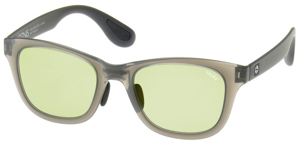 偏光 オズニス FLAT CLEAR GRAY × MAT DARK GRAY 04EASE GREEN