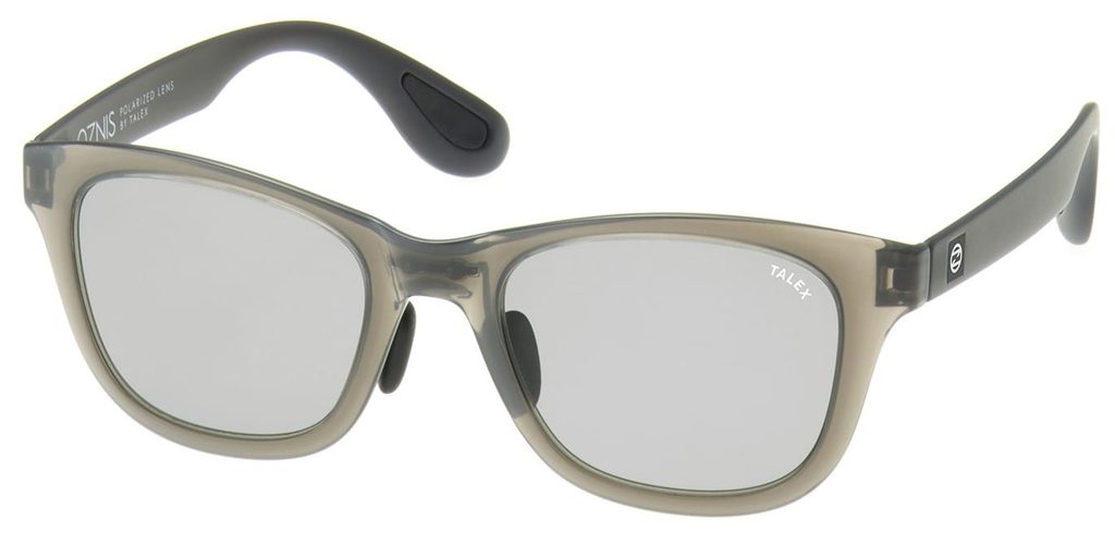 偏光 オズニス FLAT CLEAR GRAY × MAT DARK GRAY 04TRUE VIEW®