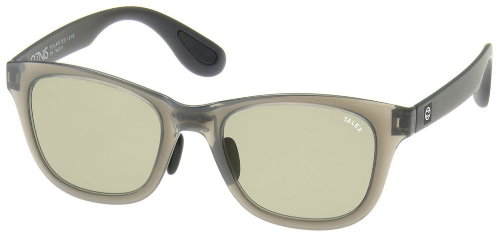 偏光 オズニス FLAT CLEAR GRAY × MAT DARK GRAY 04TRUE VIEW SPORTS
