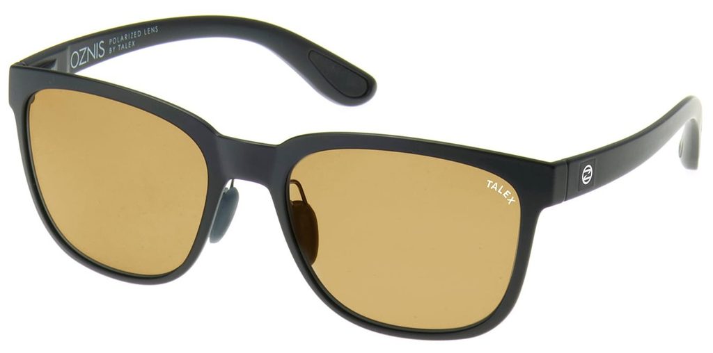 偏光 オズニス FLAT MAT BLACK 18LUSTER BROWN